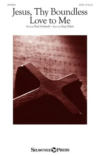 Jesus, Thy Boundless Love To Me Nová Kolekce