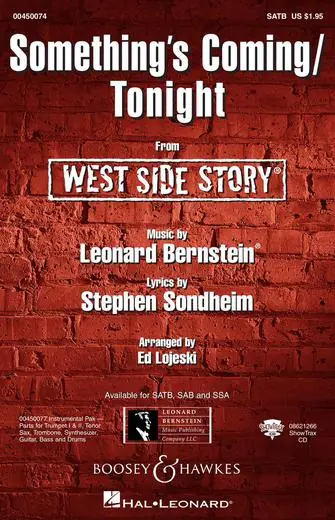 Cenově Výhodný Something‘s Coming/Tonight (from West Side Story) (arr. Ed Lojeski) - Trumpet 1