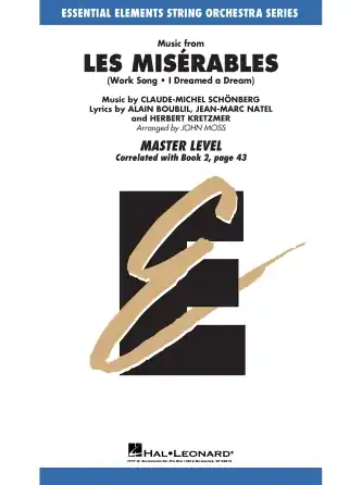 Music from Les Misérables (arr. John Moss) - Violin 1 Super Cena