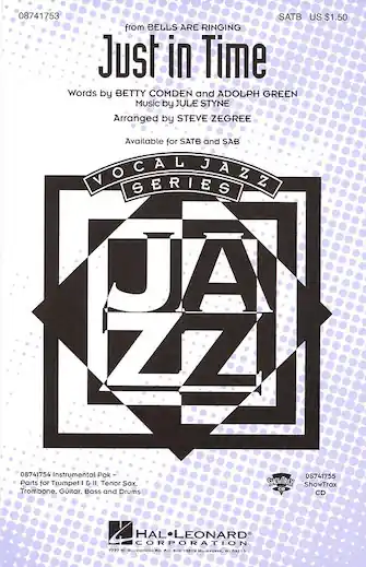 Autentický Just In Time (from Bells Are Ringing) (arr. Steve Zegree) - Trombone